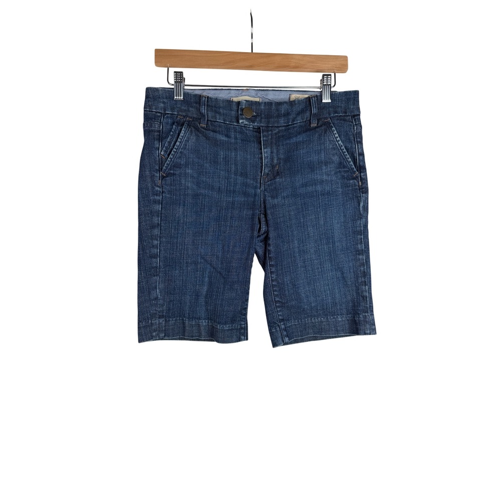 Limited‎ Edition Bermuda Denim Shorts size 2 Dark Blue